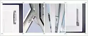 Каждое окно укомплектовано противовзломной фурнитурой